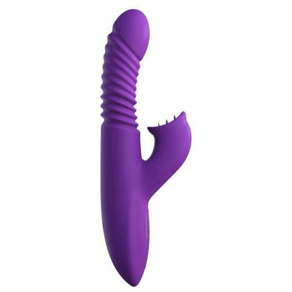 Fantasy For Her Ultimate Thrusting Clit Stimulate-Her Vibrator - Model FT-3000 - Female - Clitoral Stimulation - Purple