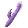 Fantasy For Her Ultimate Thrusting Rabbit Vibrator - Model X1 - Female - Dual Stimulation - Purple