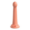 Dillio Platinum 6in Secret Explorer Peach - Premium Silicone Dildo for Intense Pleasure - Model DP-6SE-PCH - Adult Naughty Store