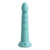 Dillio Platinum 7in Slim Seven Teal Green Silicone Dildo - The Ultimate Pleasure Experience for All Genders - Adult Naughty Store