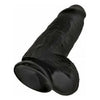 King Cock Chubby 9 inches Black Realistic Dildo for Intense Pleasure