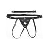 King Cock Fit Rite Harness - Adjustable Black Nylon Strap On for Comfortable and Versatile Strap-On Play - Model XR-RC-112 - Unisex - Enhances Pleasure and Intimacy - Black - Adult Naughty Store