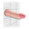 Pipedream Products King Cock Triple Density 9-Inch Beige Realistic Dildo for Lifelike Pleasure - Adult Naughty Store