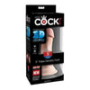 King Cock Triple Density 5-Inch Beige Dildo - Realistic Pleasure for All Genders - Adult Naughty Store