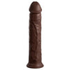 Pipedream Products King Cock Elite 11-Inch Dual Density Brown Silicone Dildo for Realistic Pleasure Experience