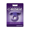 Fantasy C-Ringz Vibrating Super Ring Purple - The Ultimate Pleasure Enhancer for Explosive Orgasms and Lasting Erections