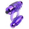 Fantasy C-Ringz Duo Vibrating Super Ring Purple - Ultimate Pleasure Enhancer for Couples