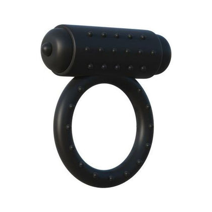 Fantasy C-Ringz The Wingman Black Vibrating Cock Ring - Model X1 - Male Pleasure Enhancer - Black - Adult Naughty Store