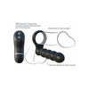 Fantasy C-Ringz Remote Control Double Penetrator Black
