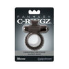 Fantasy C-Ringz Vibrating Silicone Super Ring Black - Powerful Erection Support and Explosive Orgasms for Men and Women