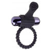 Fantasy C-Ringz Vibrating Silicone Super Ring Black - Powerful Erection Support and Explosive Orgasms for Men and Women