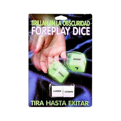 Intimate Pleasures Erotic Dice - Spanish Edition - Body Part and Action Game for Couples - Model: ESP-001 - Gender: Unisex - Explore Sensual Pleasures in Spanish - Roll, Connect, and Ignite P - Adult Naughty Store