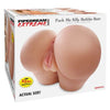 Introducing the Ultimate Pleasure Zone Experience: The FantaFlesh® 32 lbs Bubble Butt Realistic Masturbator for Men - Model X69, Anal and Vaginal Dual Pleasure, in Sensuous Skin Tone - Adult Naughty Store