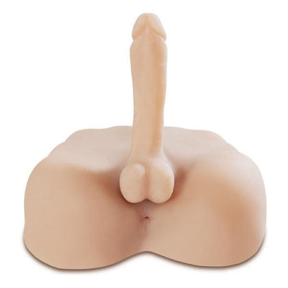 Introducing the Pipedream Extreme Toyz Mega Masturbator - The Ultimate Pleasure Machine for Men - Model MHC-14 - Beige - Adult Naughty Store