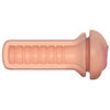 Introducing the SensaFlesh™ Pleasure Pro Beige Tight Pussy Masturbator - Model TTP-5001: Ultimate Pleasure for Him - Adult Naughty Store