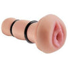 Introducing the SensaFlesh™ Pleasure Pro Beige Tight Pussy Masturbator - Model TTP-5001: Ultimate Pleasure for Him - Adult Naughty Store