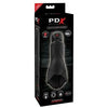 PDX Elite Vibrating Roto-Teazer Black - Adult Naughty Store