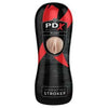 PDX Elite Vibrating Pussy Stroker Beige - Adult Naughty Store