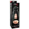 PDX Elite Vibrating Mega Milker Stroker - The Ultimate Pleasure Experience for Men - Model MM-500 - Intense Suction, 7 Vibration Patterns, Realistic Feel - Black - Adult Naughty Store