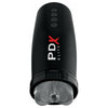 Pipedreams PDX Elite Motorbator 2 Vagina Sleeve - Powerful Hands-Free Masturbation Device for Men - Intense Suction, Vibrating, and Thrusting - Pleasure Nubs - USB Rechargeable - Black - Adult Naughty Store