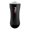 Pipedream Products PDX Elite Moto Stroker - Advanced Automatic Vibrating Stroking Masturbator for Men - Model MS-500 - Designed for Intense Pleasure and Stamina Training - Black - Adult Naughty Store