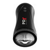 Pipedream Products PDX Elite Moto Stroker - Advanced Automatic Vibrating Stroking Masturbator for Men - Model MS-500 - Designed for Intense Pleasure and Stamina Training - Black - Adult Naughty Store