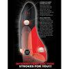 Pipedream Products PDX Elite Fuck-O-Matic Stroker - Model FOM-5000 - Male Masturbation Sex Toy for Intense Suction Pleasure - Deep Stroking Action - Black - Adult Naughty Store