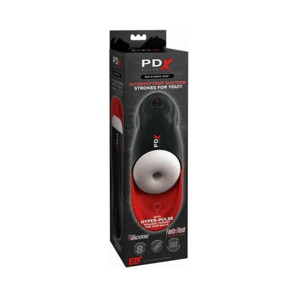 Pipedream Products PDX Elite Fap-O-Matic Pro - Advanced Male Masturbation Device for Explosive Ball Massage Pleasure - Model PDXEFP-001 - Designed for Men - Intense Stimulation for Ultimate Satisfaction - Black