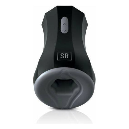 Sir Richard's Control Silicone Twin Turbo Stroker - Model X1: Ultimate Male Pleasure Toy for Intense Solo Stimulation - Dual Bullet Vibrators - Warm Sensation - 10 Vibration Modes - Waterproof - USB Rechargeable - Black