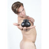 Perfect Fit Bull Bag 0.75 inch Ball Stretcher Black - Enhance Your Pleasure and Confidence with this Innovative Scrotum Toy - Adult Naughty Store