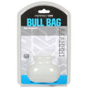 Perfect Fit Bull Bag 0.75 inch Ball Stretcher Clear - Male Scrotum Enlargement Toy for Enhanced Pleasure - Adult Naughty Store