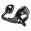 Armour Tug Lock Cock Ring Black - The Ultimate Pleasure Enhancer for Men - Adult Naughty Store