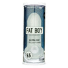 Perfect Fit Brands Fat Boy Original Ultra Fat 5.5 Clear Sleeve - Enhancing Penis Sheath for Men - Intense Pleasure and Stimulation - Clear - Adult Naughty Store