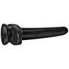 Perfect Fit The Boner Black Dildo with Suction Cup - Model BF-8B: Ultimate Pleasure for Men - Anal Stimulation - Black