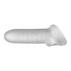 Perfect Fit Brand Fat Boy Micro Ribbed Sheath 5.5in Clear - Enhancing Cock Sleeve for Men - Intense Pleasure and Added Girth