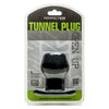 Perfect Fit Tunnel Plug Large Black - Model TP-001 - Unisex Anal Pleasure Toy