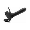 Perfect Fit Brand Zoro 5.5 Inches Strap-On Black - The Ultimate Unisex Silicone Strap-On for Intimate Pleasure - Adult Naughty Store