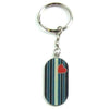 Gaysentials Enamel Key Chain Leather Flag - Adult Naughty Store