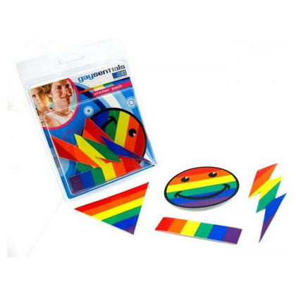 Gaysentials Assorted Sticker Pack B - Vibrant Rainbow Pride Stickers for LGBTQ+ Community