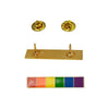 Gaysentials Rainbow Bar Pride Gear Lapel Pin - Colorful Enamel Pin for LGBTQ+ Community