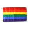 Gaysentials Rainbow Pride Goods 2x3 ft Nylon Flag - Vibrant LGBTQ+ Flag for Indoor and Outdoor Display