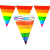 Gaysentials Rainbow Striped Pennants Decoration 12 Feet

Introducing the Gaysentials Pride Goods Rainbow Striped Pennants - The Ultimate Statement of Pride and Celebration! - Adult Naughty Store