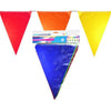 Gaysentials Rainbow Solid Pennants Decoration 12 feet