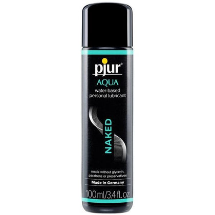 Pjur Aqua Naked Water-Based Personal Lubricant - Intimate Moisturizer for Soft and Sensitive Areas - 100ml/3.4oz