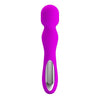 Pretty Love Paul USB Massage Wand Rechargeable Vibrator - Powerful Silicone Massager for Couples - 30 Vibration Functions - Skin-Friendly - Black