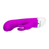 Pretty Love Christ Tickling and Vibrations Vibrator - Purple, Model PL-CTV-001, for Women, G-Spot and Clitoral Stimulation