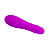 Pretty Love Jonathan 10 Function Silicone Vibrator - Powerful Pleasure for Him and Her - Swirling Shaft - Purple