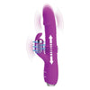 Pretty Love Dorothy Thrusting Rabbit Vibrator DL-5001 for Women - Dual Stimulation - Purple - Adult Naughty Store