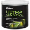 Lifestyles Ultra Sensitive Latex Condoms 40 Pieces Bowl - Adult Naughty Store