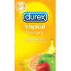 Durex Tropical 12 Pack - Flavored and Scented Condom Assortment for Enhanced Oral Pleasure and Intimate Encounters - Adult Naughty Store